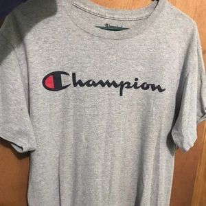 Champions men’s grey shirt